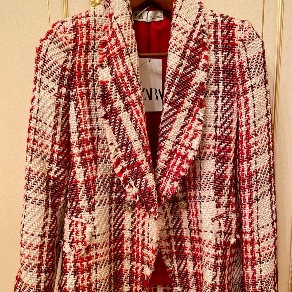 Zara blazer jacket size S new